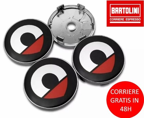 Set tappi coprimozzo logo - set,