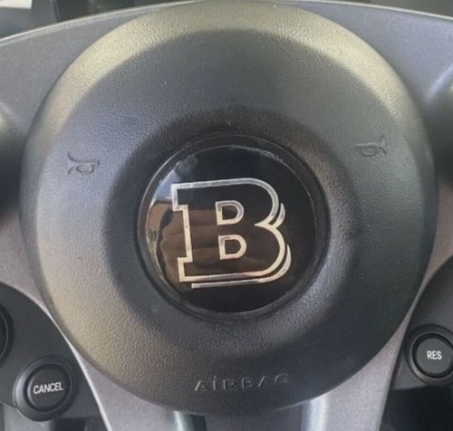 Logo brabus per volante - mm,