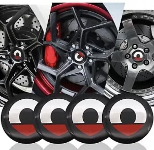 Set coprimozzo adesivi logo - 4,